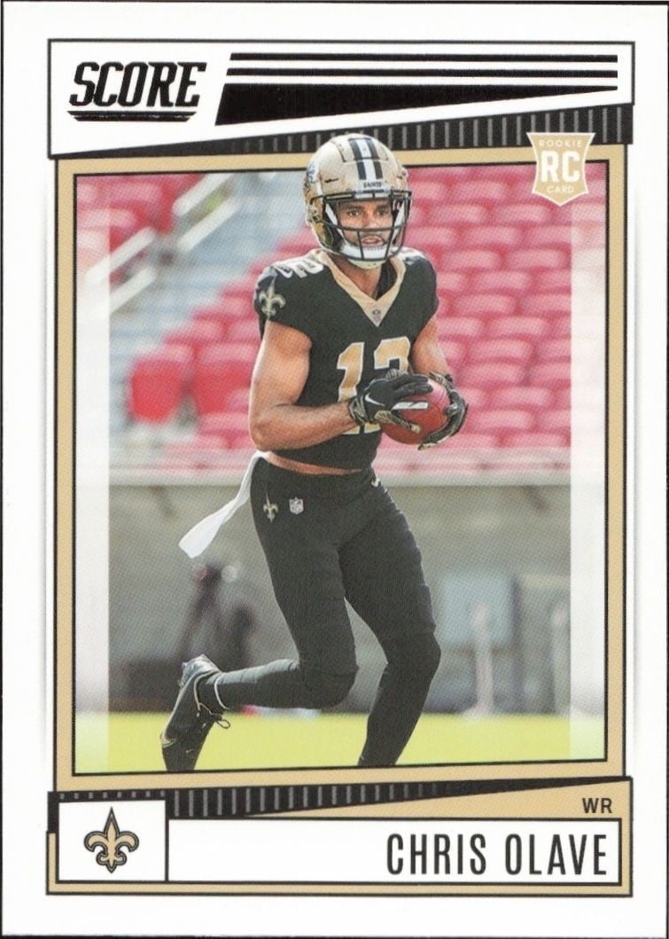 2022 Panini Score Chris Olave #378 trading card