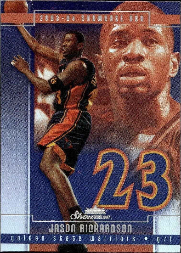 2003-04 Fleer Showcase Jason Richardson #1 trading card