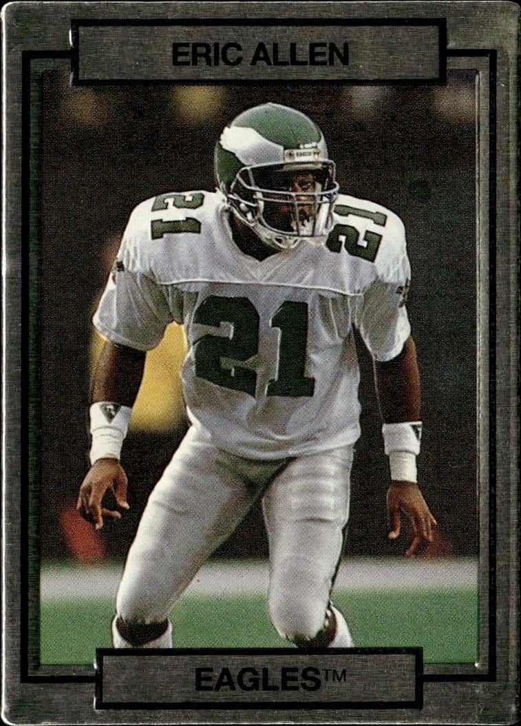 1990 Action-Packed Eric Allen #201 trading card