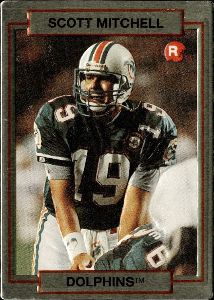1990 Action-Packed Scott Mitchell #12 trading card