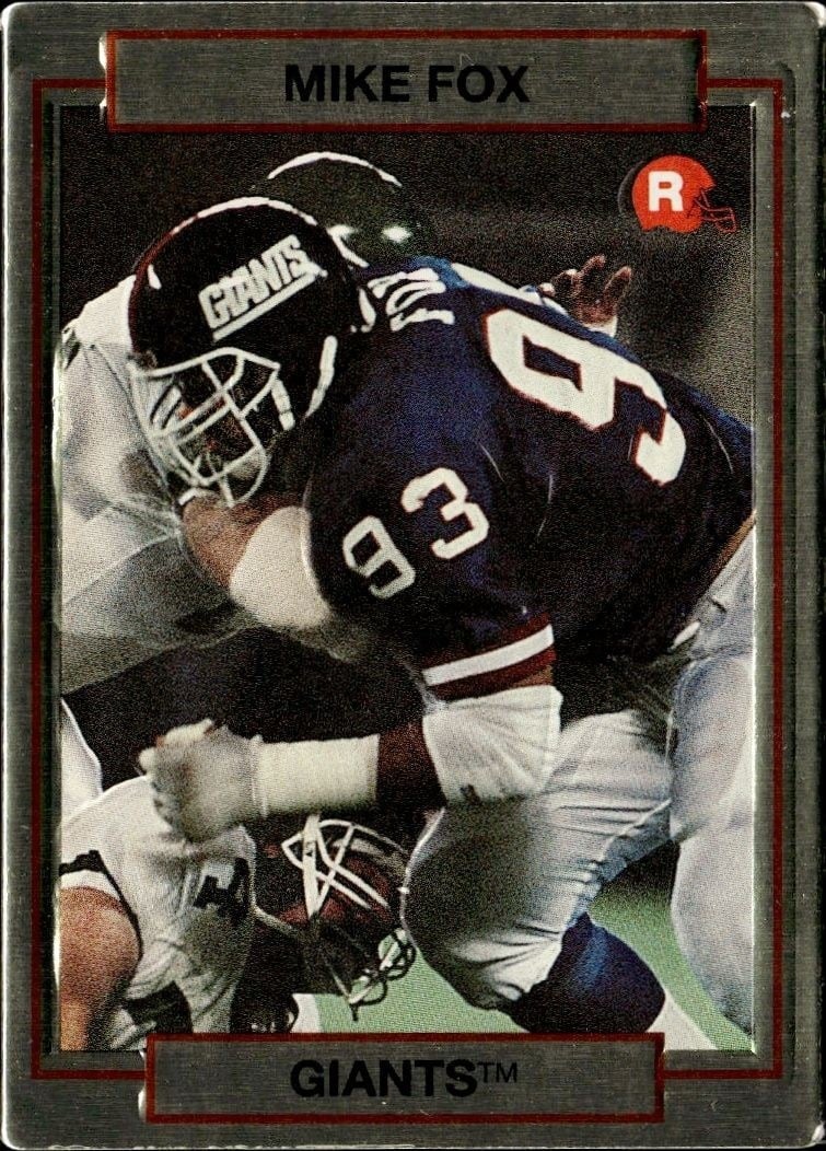 1990 Action-Packed Mike Fox #13 trading card