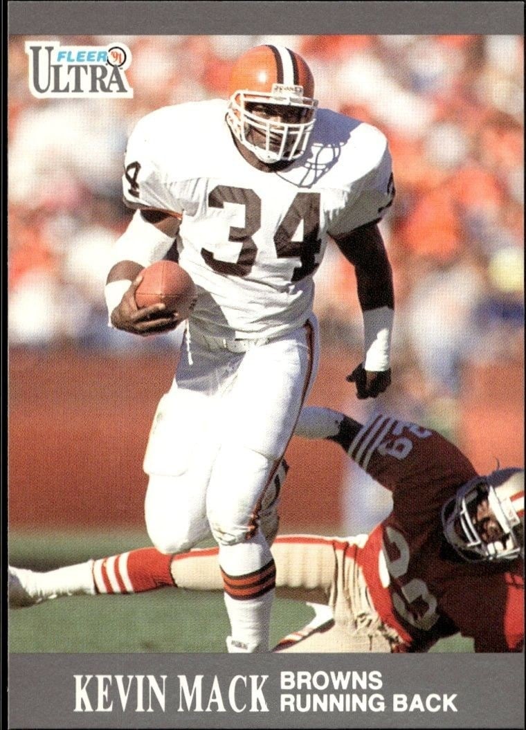 1991 Fleer Ultra Kevin Mack #30 trading card