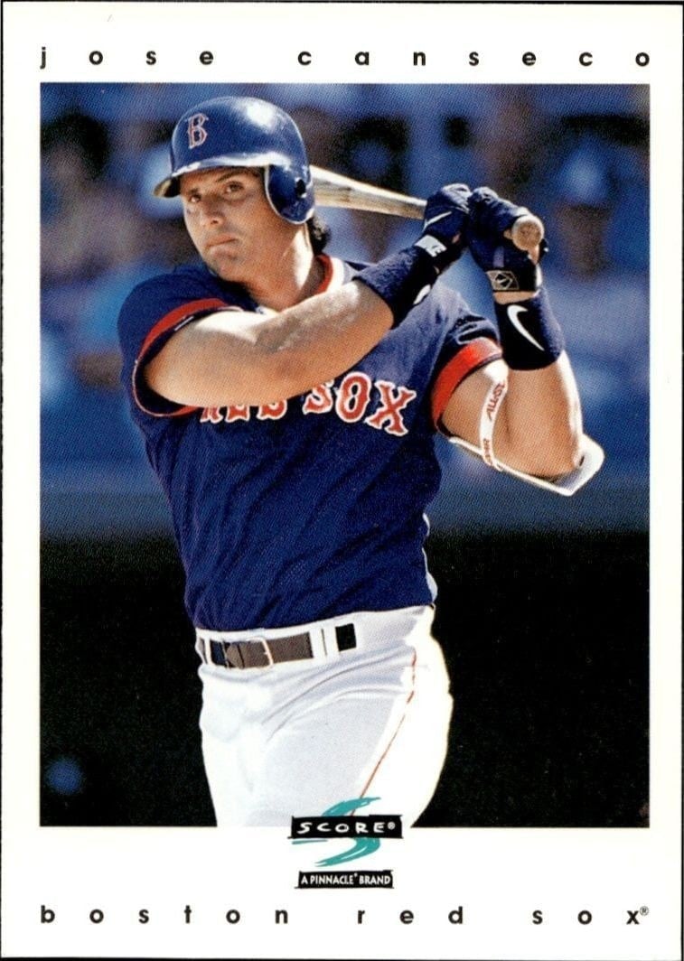 1997 Score Jose Canseco #170 trading card
