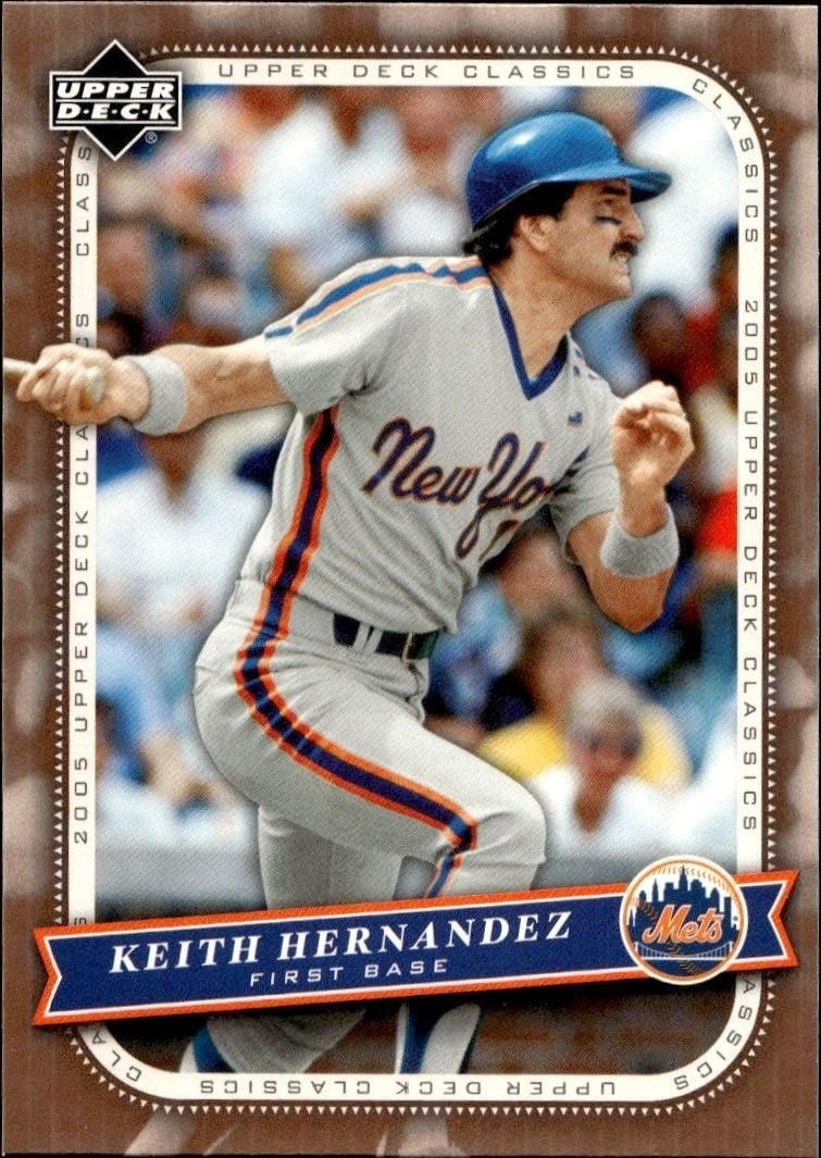 2005 Upper-Deck Classics Keith Hernandez #60 trading card