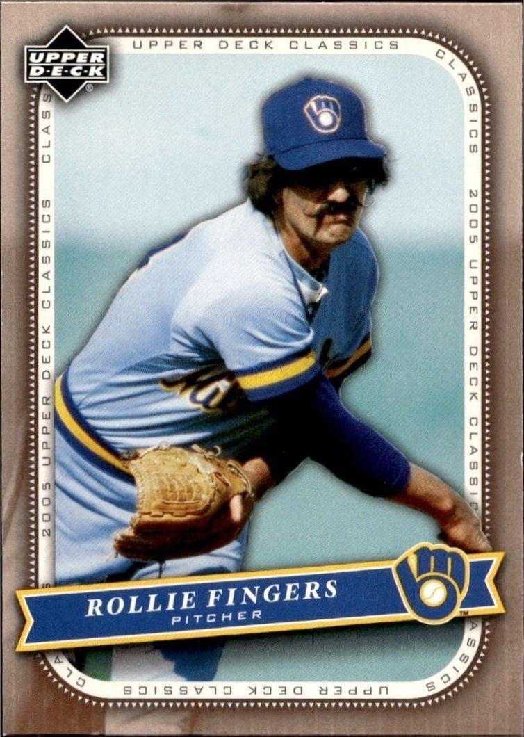 2005 Upper-Deck Classics Rollie Fingers #84 trading card