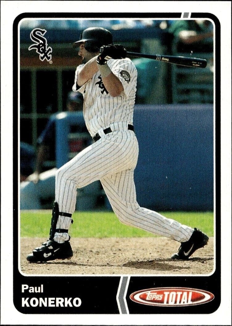 2003 Topps Total Paul Konerko #360 trading card