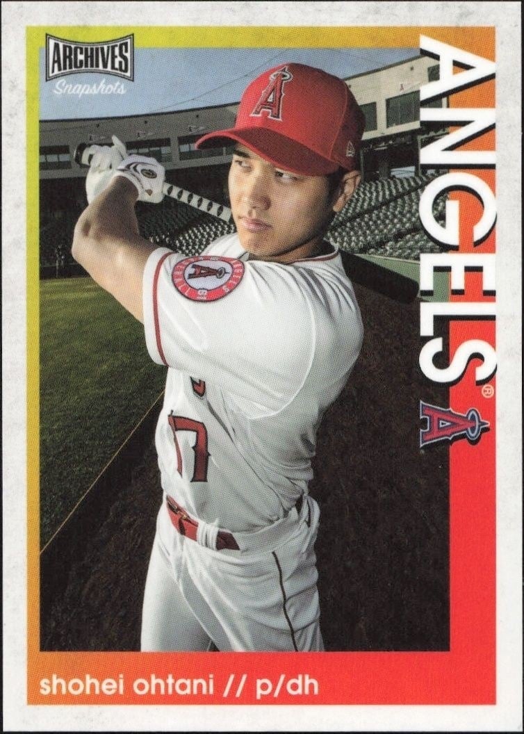 2022 Topps Archives Snapshots Shohei Ohtani #38 trading card