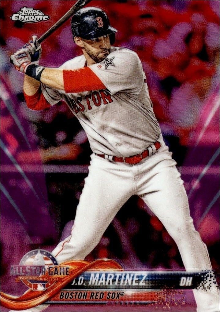 2018 Topps Update Series J.D. Martinez #HMT75 trading card