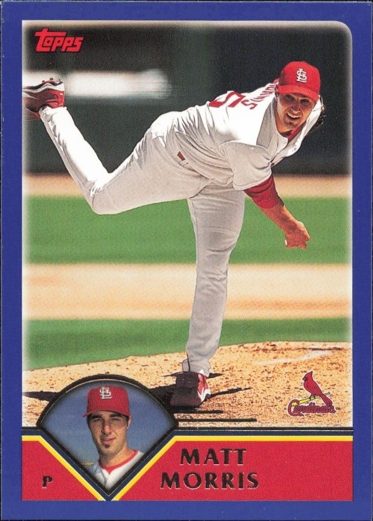 2003 Topps Matt Morris #68 trading card
