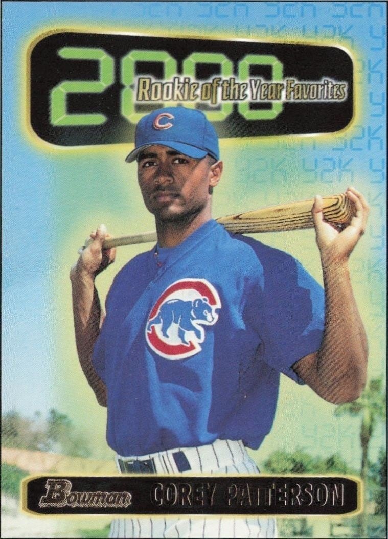 1999 Bowman Corey Patterson #ROY8 trading card
