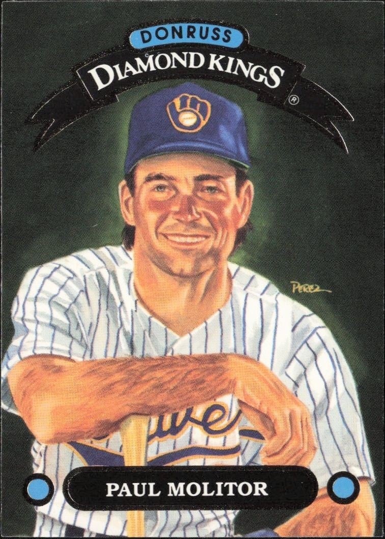 1992 Donruss Paul Molitor #DK-1 trading card