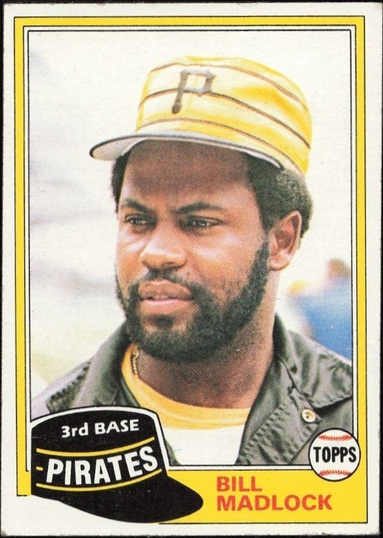 1981 Topps Bill Madlock #715 trading card