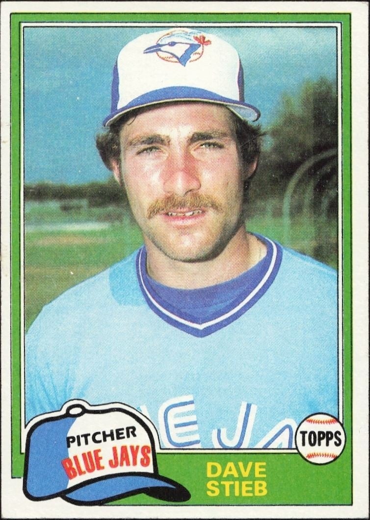 1981 Topps Dave Stieb #467 trading card