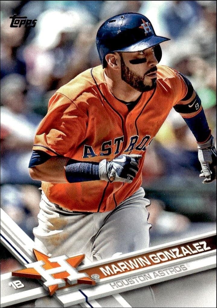 2017 Topps Series 2 Marwin Gonzalez #563 trading card