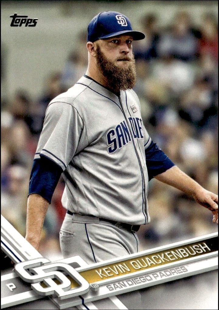 2017 Topps Series 2 Kevin Quackenbush #657 trading card