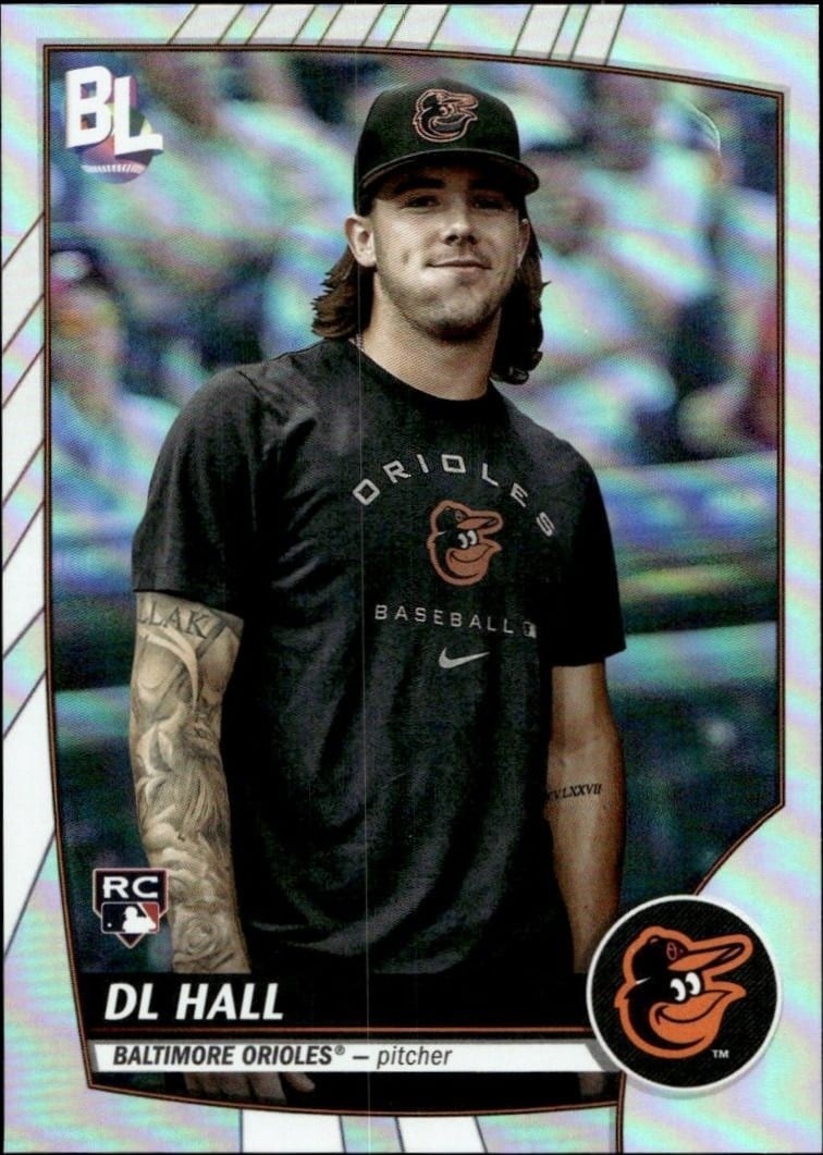 2023 Topps Big League Dj Hall #11 trading card