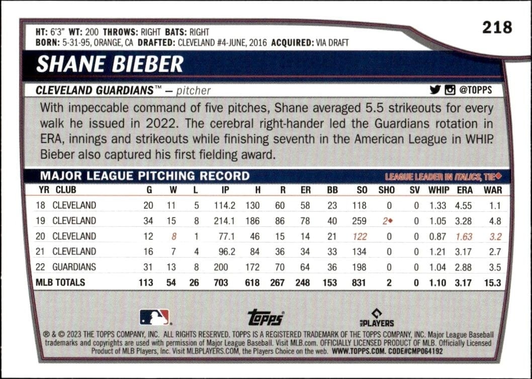 2023 Topps Big League Charlie Blackmon #128 baseball trading card back