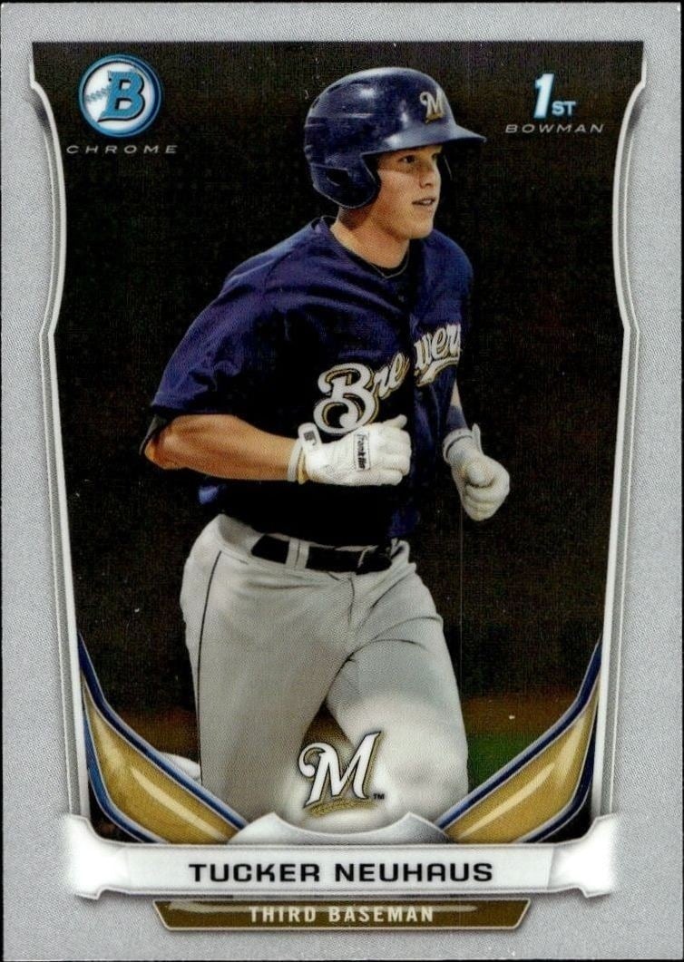 2014 Bowman Chrome Tucker Neuhaus #BCP59 trading card