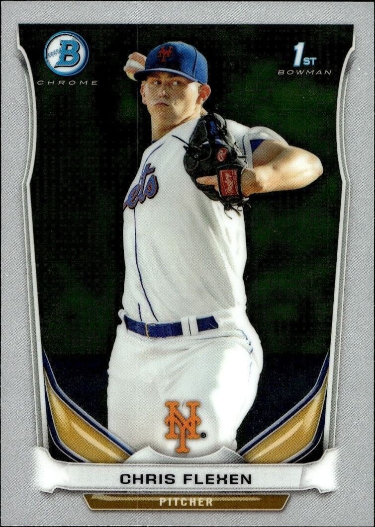 2014 Bowman Chrome Chris Flexen #BCP22 trading card