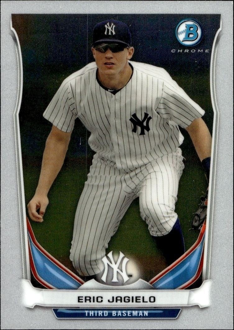 2014 Bowman Chrome Eric Jagielo #BCP9 trading card