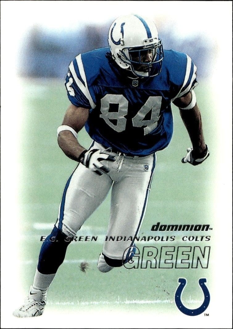 2000 Skybox Dominion E.G. Green #96 trading card