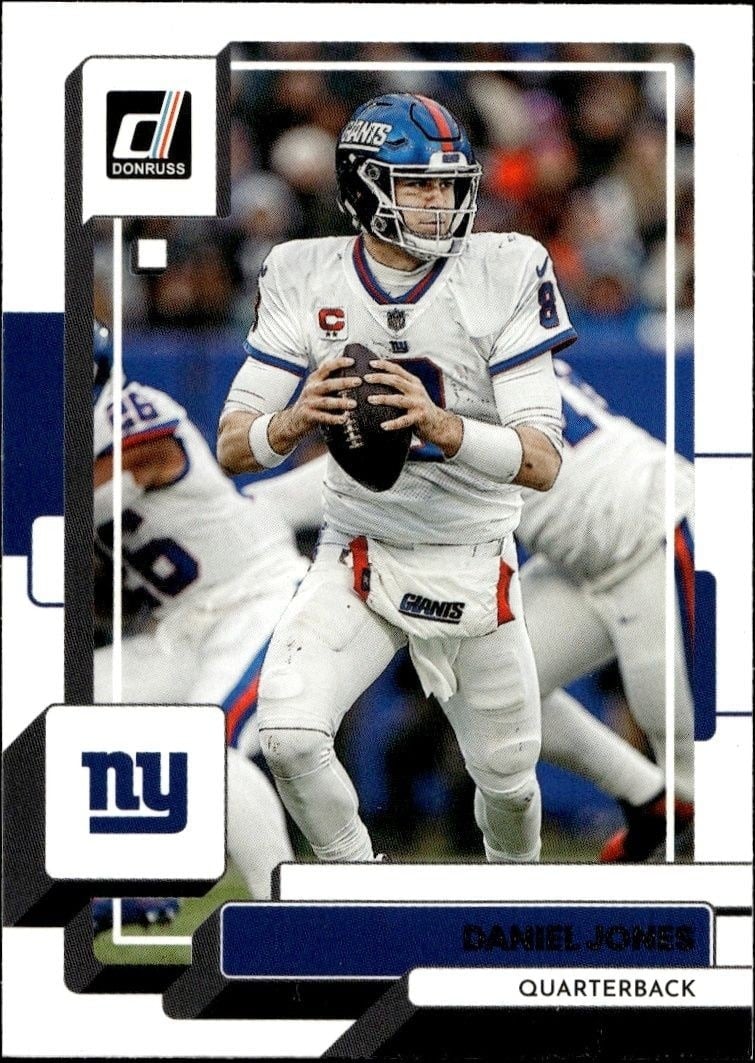 2022 Panini Donruss Daniel Jones #162 trading card