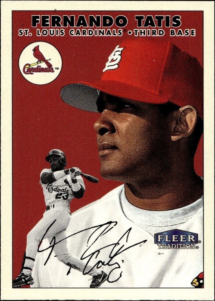 2000 Fleer Tradition Glossy Fernando Tatis #50 trading card