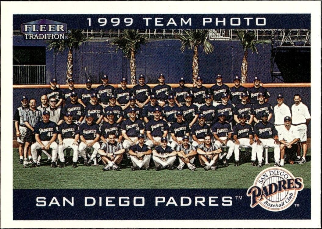 2000 Fleer Tradition Glossy San Diego Padres #213 trading card
