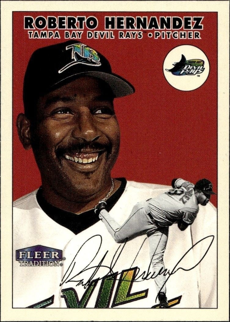 2000 Fleer Tradition Glossy Roberto Hernandez #393 trading card