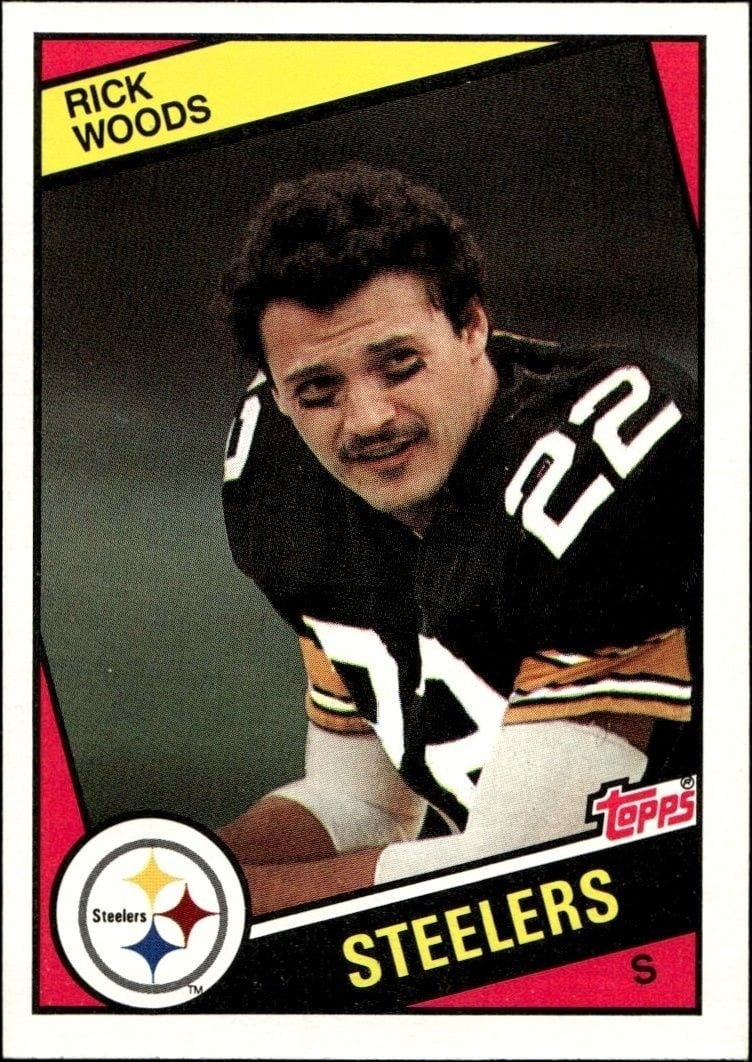 1984 Topps Rick Woods #173 trading card