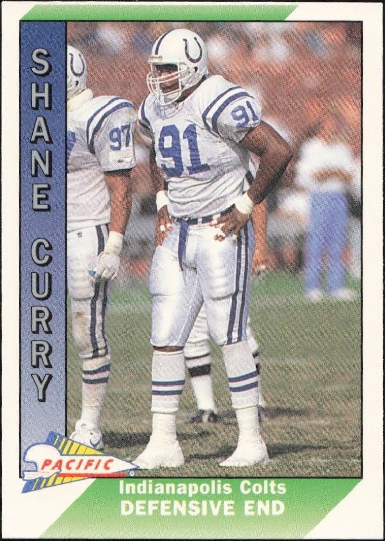1991 Pacific Shane Curry #591 trading card