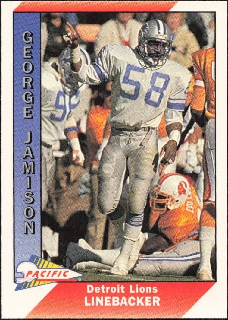 1991 Pacific George Jamison #139 trading card
