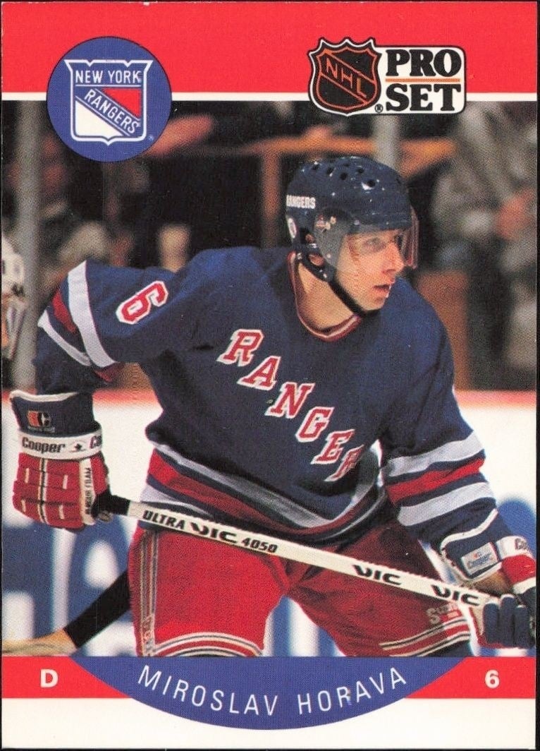 1990-91 Pro-Set Miloslav Horava #198 trading card