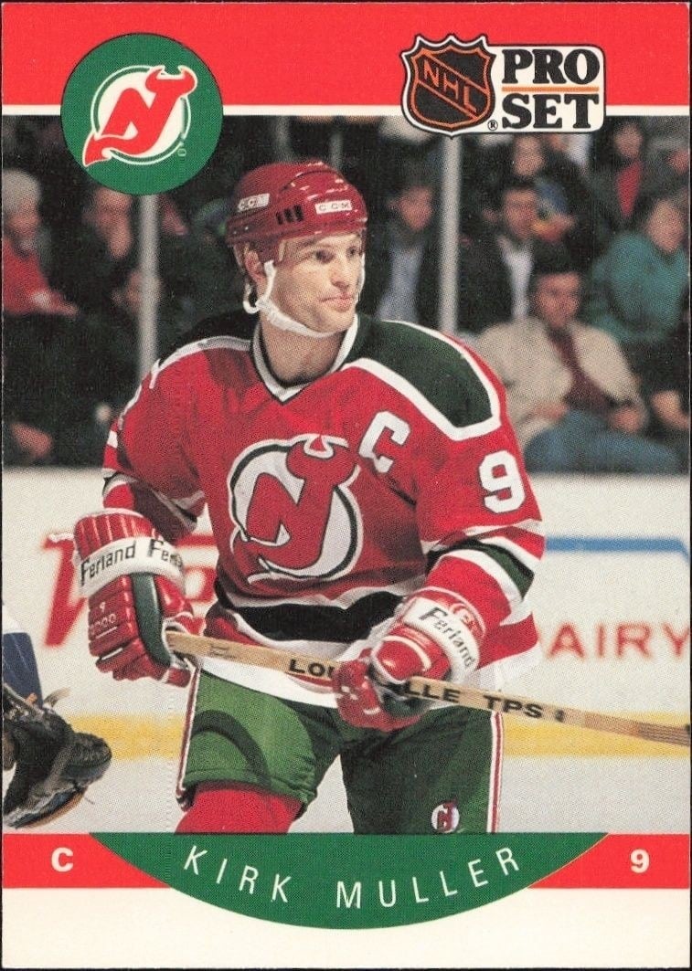 1990-91 Pro-Set Kirk Muller #172 trading card