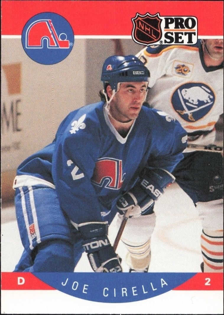 1990-91 Pro-Set Joe Cirella #243 trading card