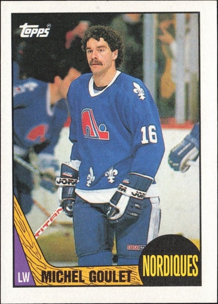 1987-88 Topps Michel Goulet #77 trading card