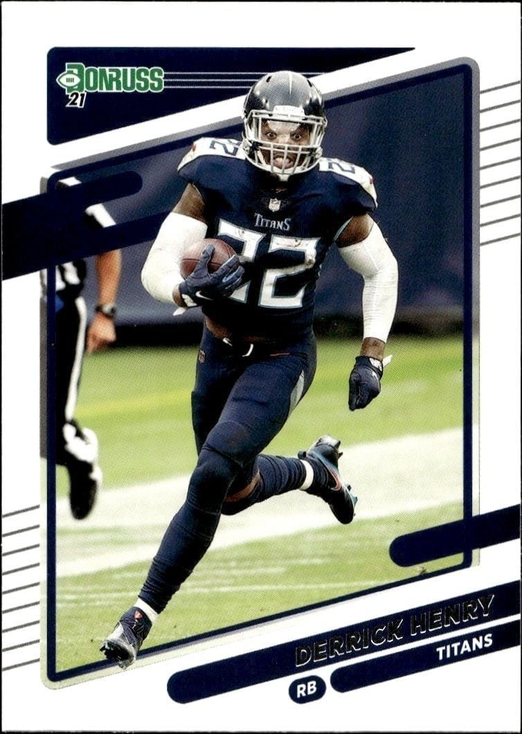 2021 Panini Donruss Derrick Henry #14 trading card