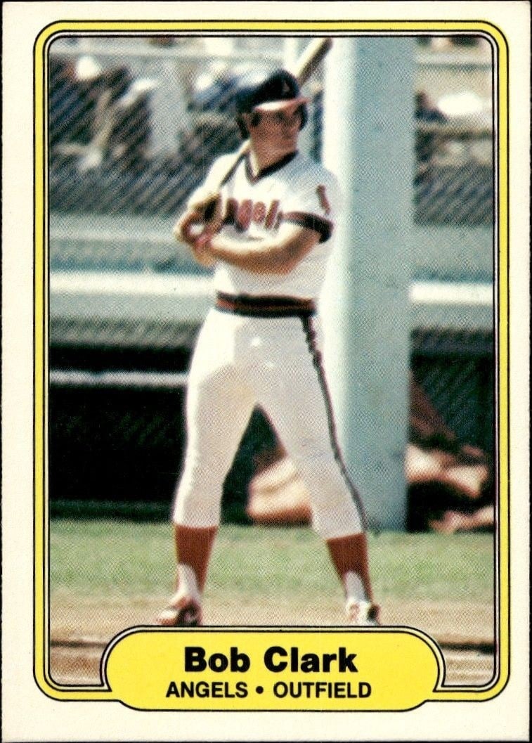 1982 Fleer Bob Clark #456 trading card