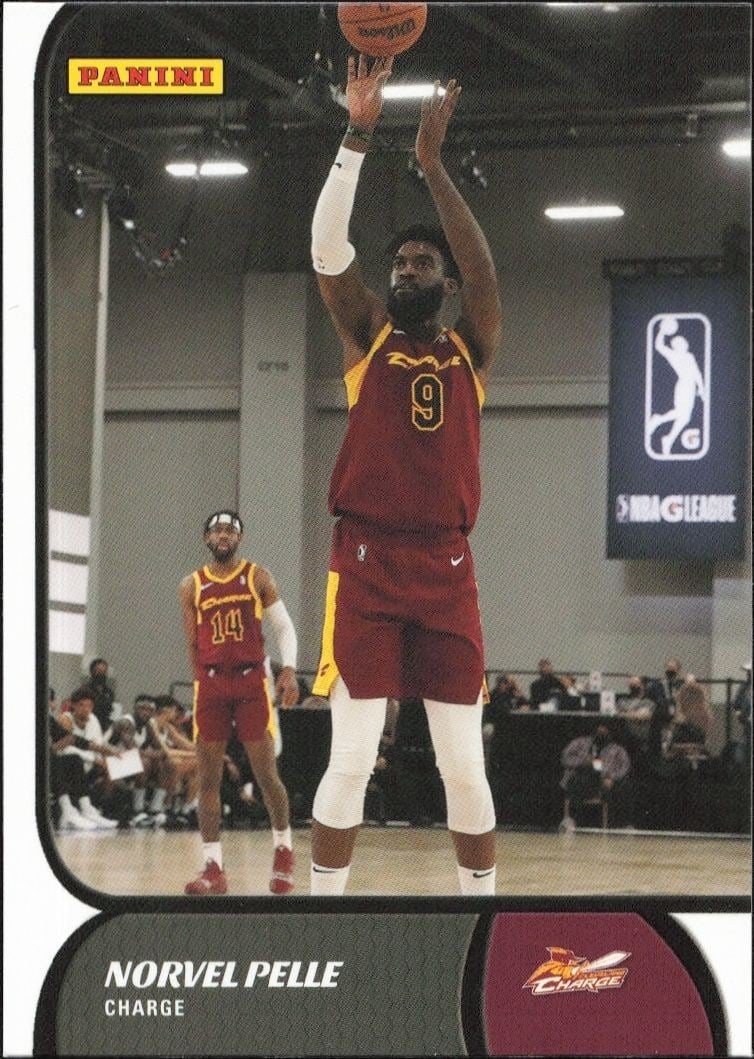 2021-22 Panini NBA G League Norvel Pelle #30 trading card