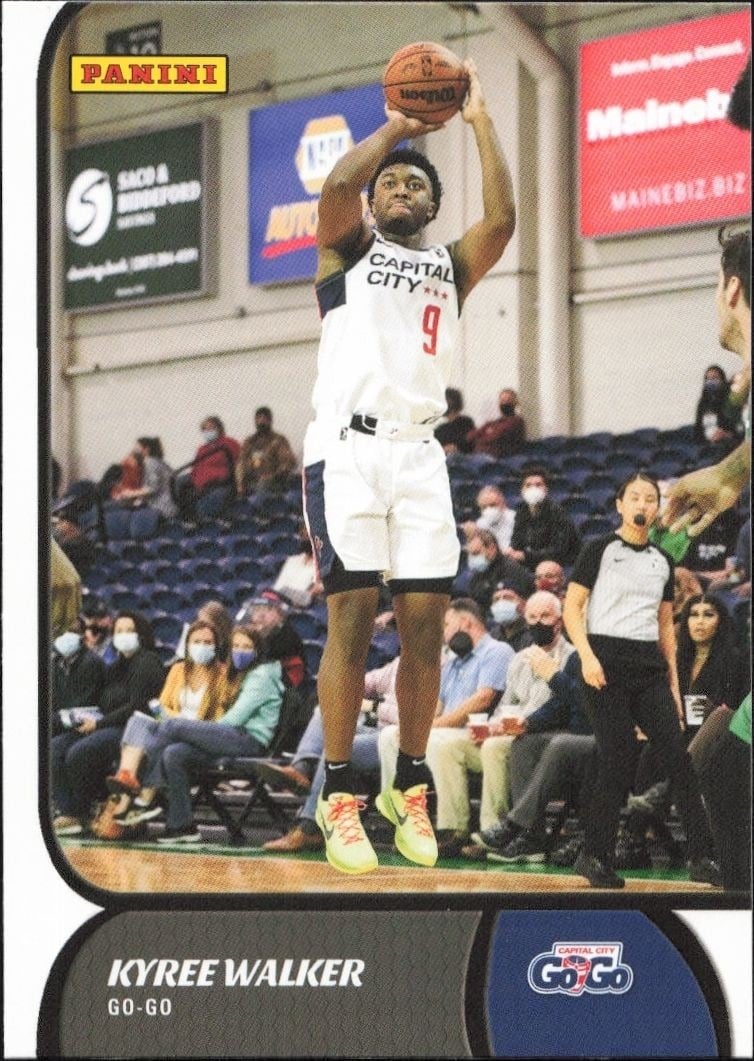 2021-22 Panini NBA G League Kyree Walker #25 trading card