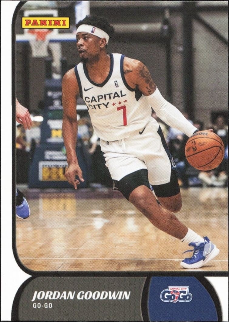 2021-22 Panini NBA G League Jordan Goodwin #24 trading card