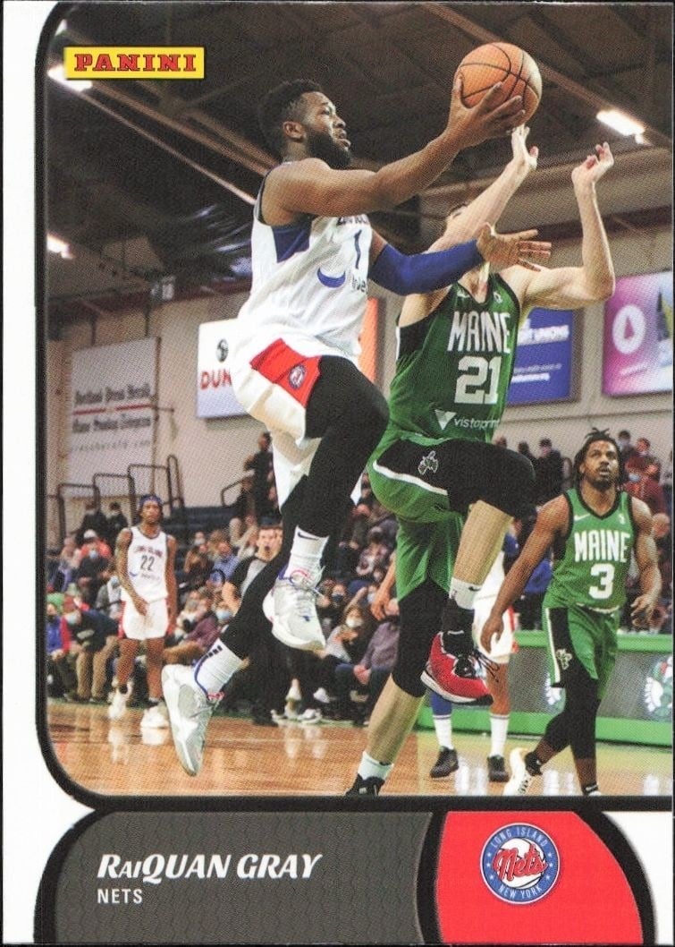 2021-22 Panini NBA G League Raiquan Gray #81 trading card