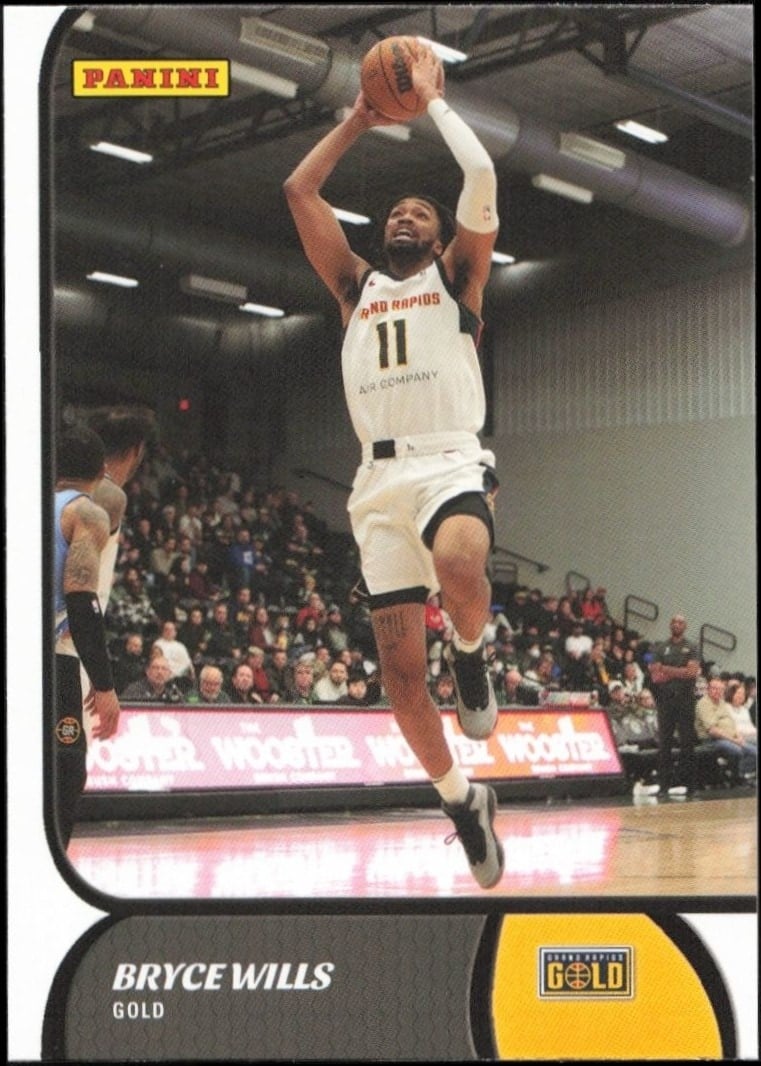 2021-22 Panini NBA G League Bryce Wills #53 trading card