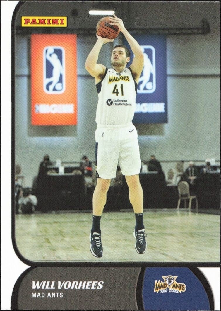 2021-22 Panini NBA G League Will Vorhees #52 trading card
