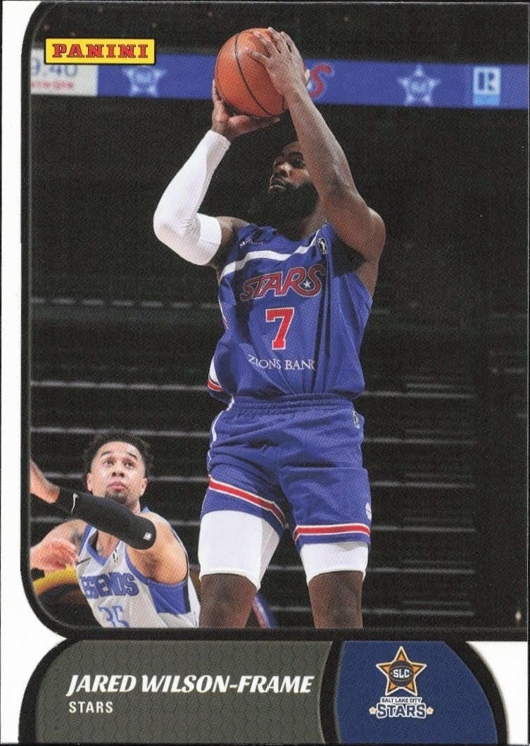 2021-22 Panini NBA G League Jared Wilson-Frame #120 trading card