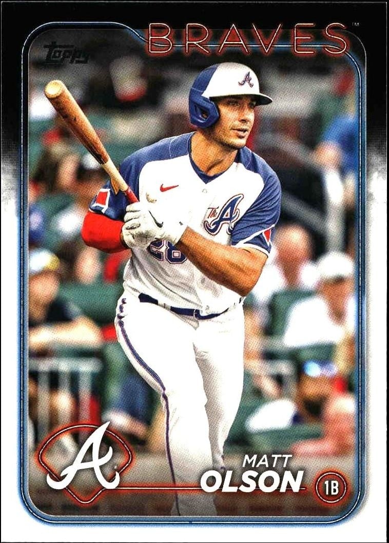 2024 Topps Series 1 Matt Olson #350 trading card
