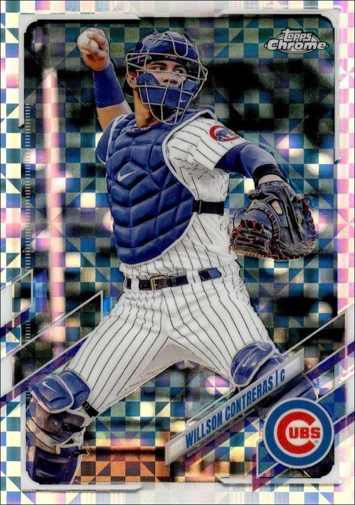 2021 Topps Chrome Willson Contreras #52 trading card