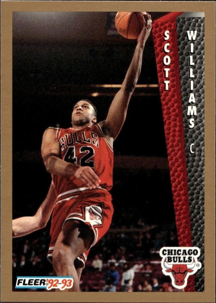 1992-93 Fleer Scott Williams #37 trading card