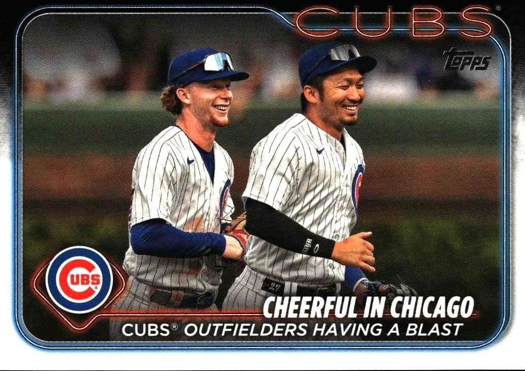 2024 Topps Series 2 Cheerful In Chicago #371 trading card