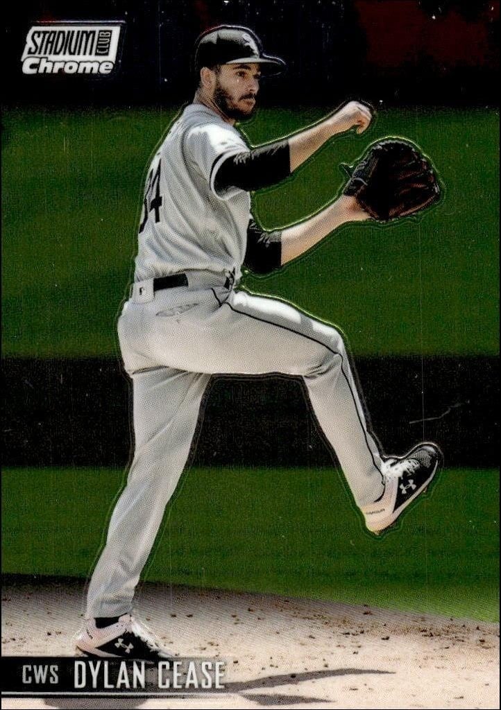 2021 Topps Stadium Club Chrome Dylan Cease #391 trading card